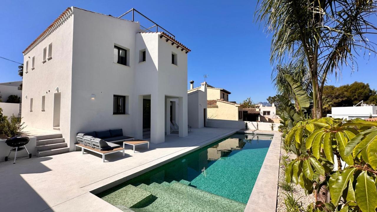 Villa Floris Moraira 500M To Sand Beach Moraira Saturday Arrive-Leave Only 外观 照片