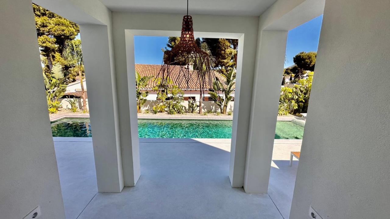 Villa Floris Moraira 500M To Sand Beach Moraira Saturday Arrive-Leave Only 外观 照片