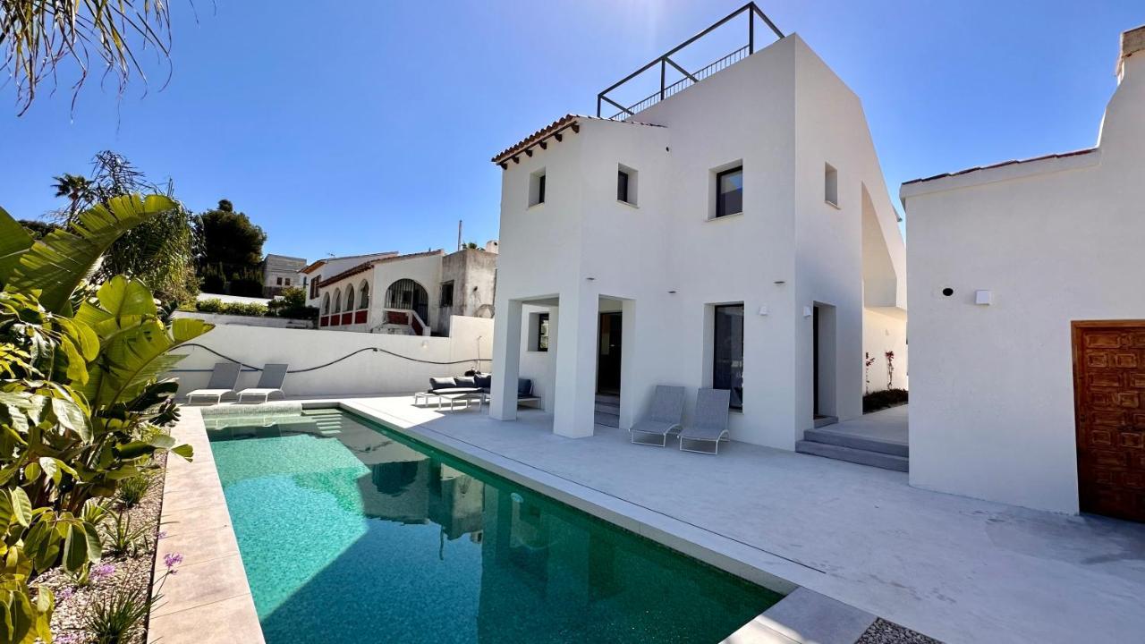 Villa Floris Moraira 500M To Sand Beach Moraira Saturday Arrive-Leave Only 外观 照片